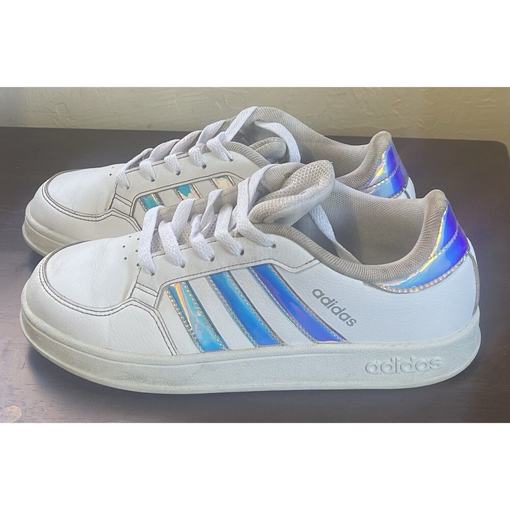 Adidas Breaknet J "White Pearl" kid's sneakers Size 5